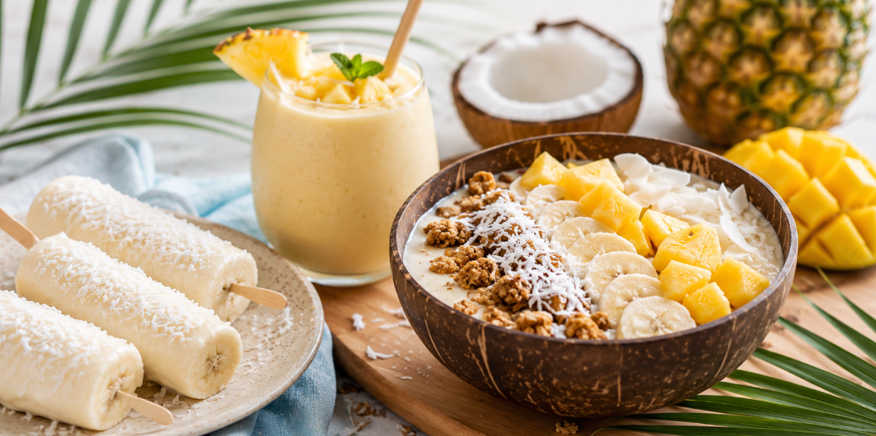 Ricette Estive con la Crema Spalmabile al Cocco