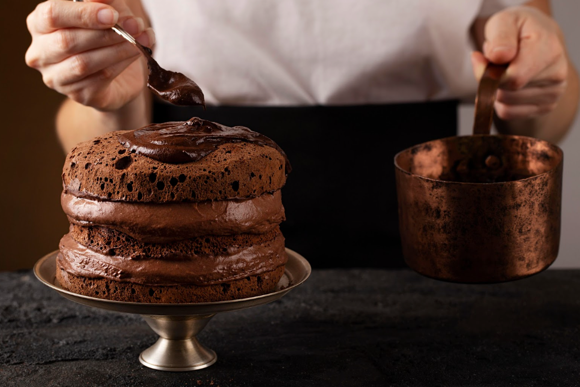 dolce vegano al cioccolato