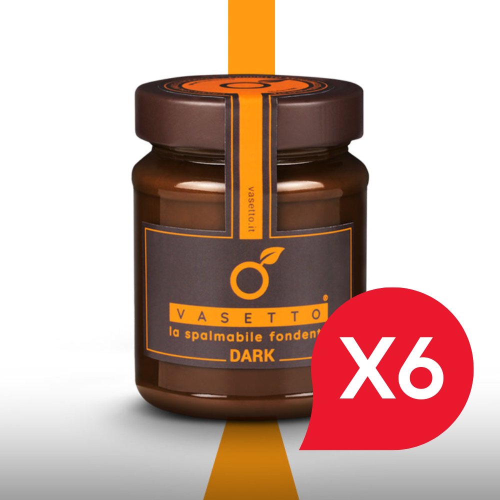 Crema spalmabile di nocciole fondente Vegan