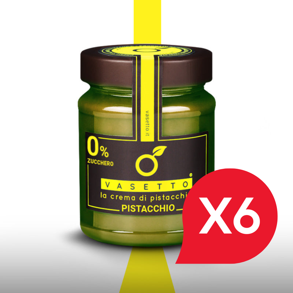 Crema spalmabile al pistacchio senza zucchero e Vegan