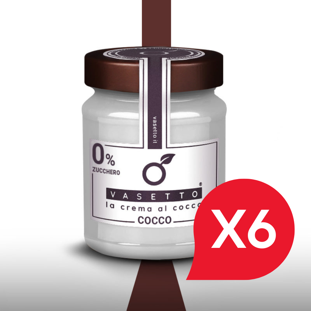 Crema spalmabile al cocco senza zucchero e Vegan