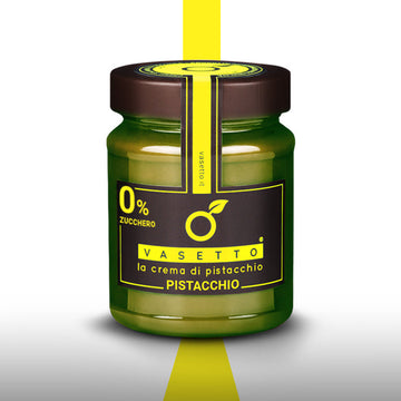 Crema spalmabile al pistacchio senza zucchero e Vegan