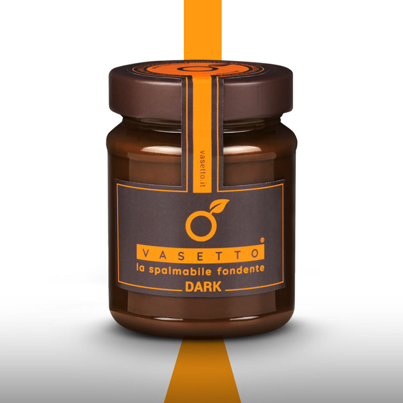 Crema spalmabile di nocciole fondente Vegan